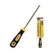 Megatools Round High-Carbon Steel File w/ PVC Handle - KHM Megatools Corp. Megatools Round High-Carbon Steel File w/ PVC Handle - KHM Megatools Corp.